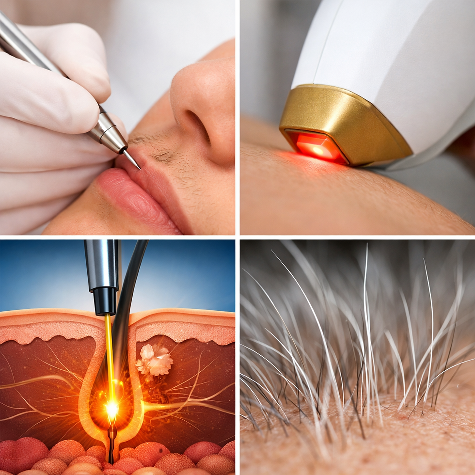 Medicinska elektroliza dlak