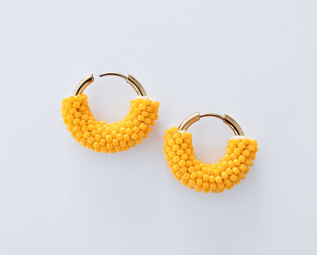 Ava Earring - Canary Yellow