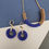 Thumbnail: Pippa Earring - Cobalt Blue