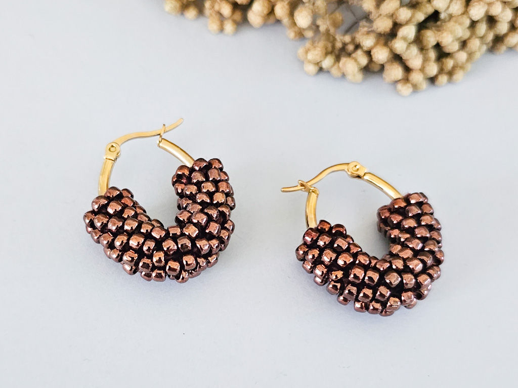 Celia Earring - Medal Bronze