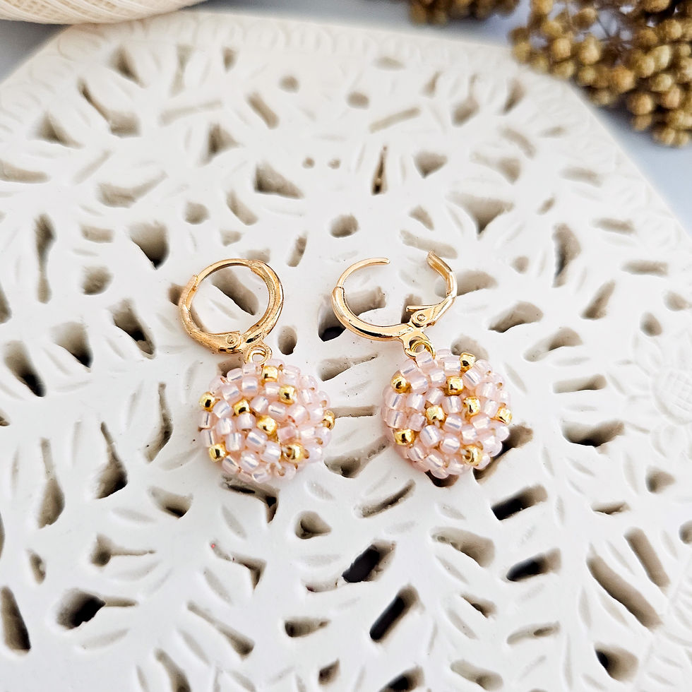 Thumbnail: Orion Earring - Powder Pink