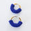 Thumbnail: Ava Earring - Cobalt Blue