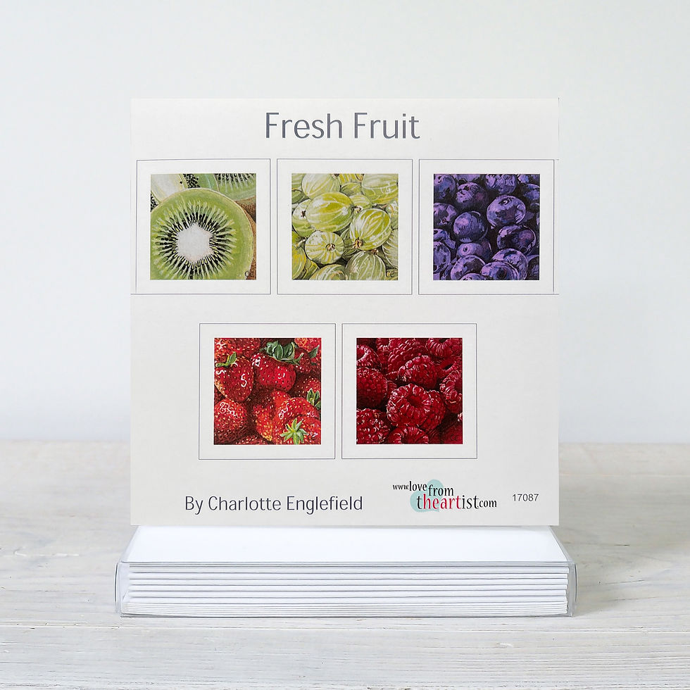 Thumbnail: Mixed pack of fruit cards