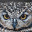 Thumbnail: Close up of Owl head painting