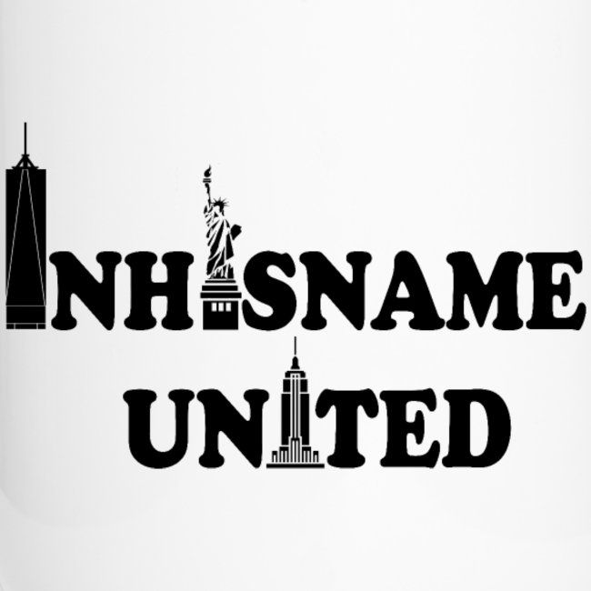 Miniatura: Garrafa de água isolada em aço inoxidável INHISNAME UNITED NYC