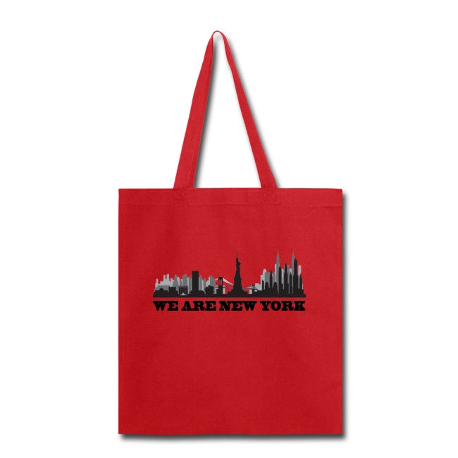 Thumbnail: INHISNAME UNITED NYC Tote Bag RED