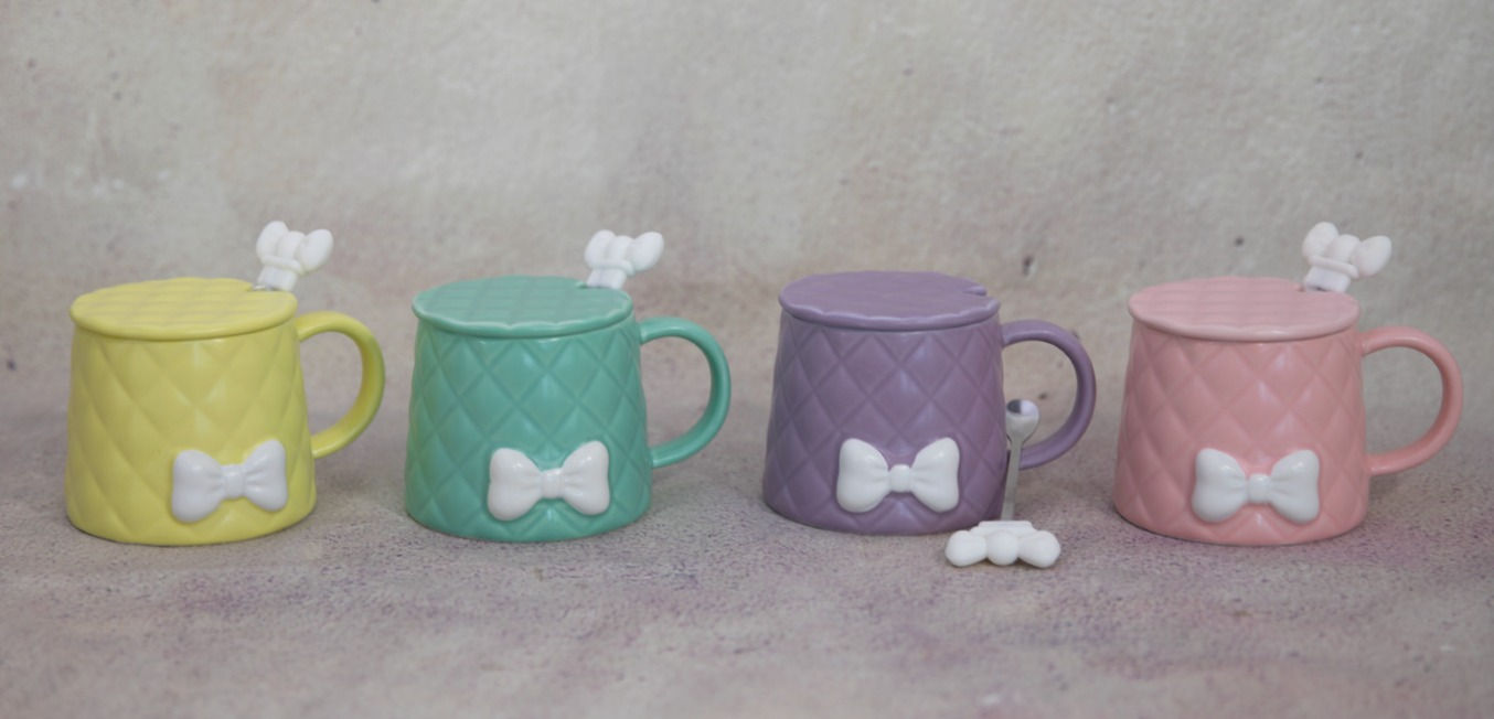 כוס עם מכסה- מיני מאוס