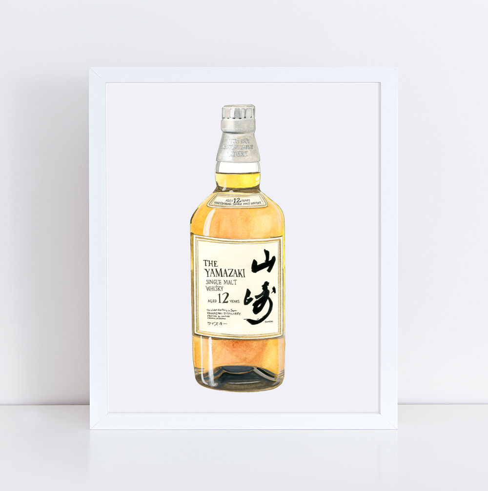 The Yamazaki 12 Whisky Bottle