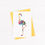 Thumbnail: Colorful Flamingo - Greeting Card