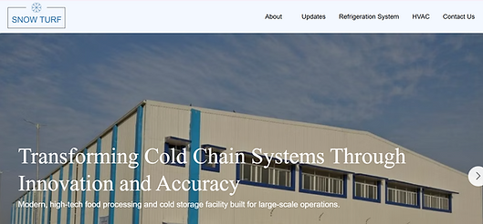 Modern cold storage facility.