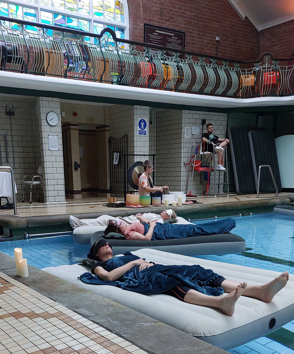 Bramley Baths Floating Soundbath
