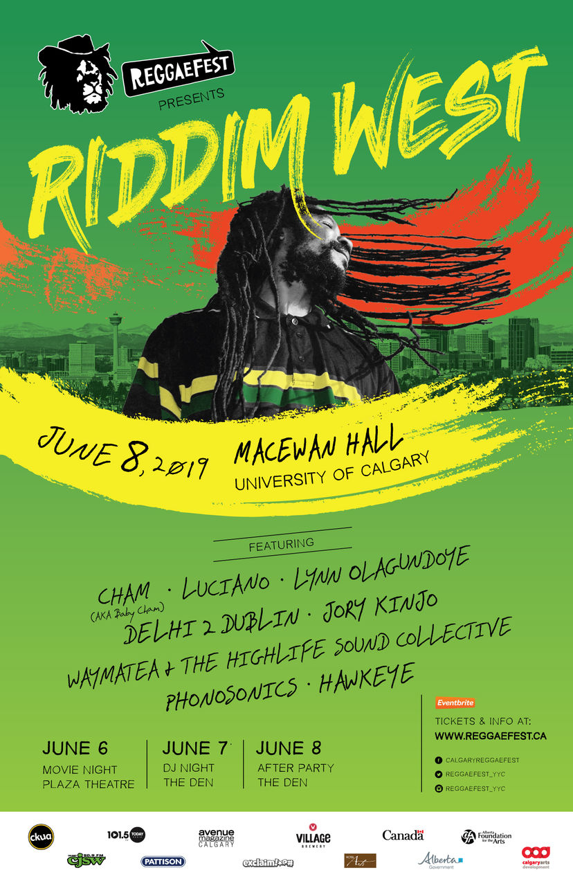 Riddim West Poster 2019