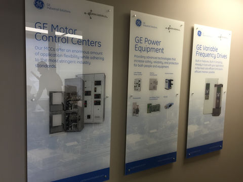 GE Interior Signs Acrylic Prints Turner Signs Calgary