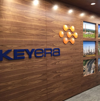Keyera Acrylic Reception Sign