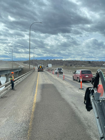 The Patchmaster  fixing asphalt and repairing road surfaces 