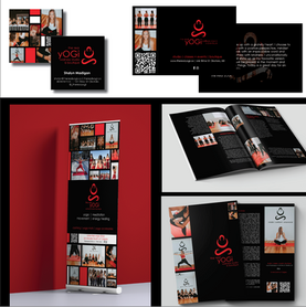Tradeshow materials 
The Real Yogi