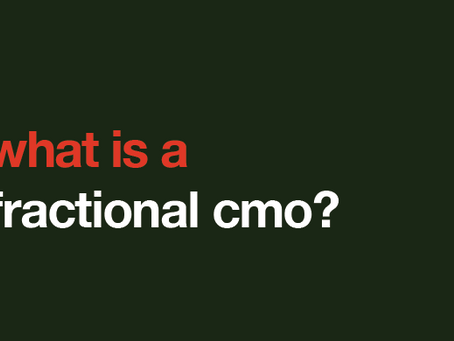 What is a fractional CMO and why do I need one