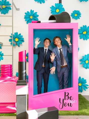 Oversized Barbie box