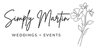 Simply Martin Weddings + Events Logo