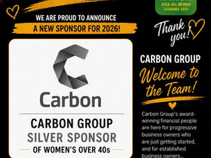 Womens Masters 40s Secure Carbon as a Silver Sponsor
