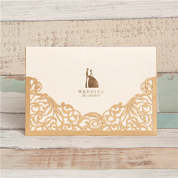 Thumbnail: Modern Elegance Unique Card | LaserCut