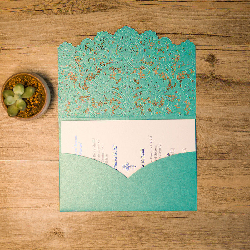 Thumbnail: Graceful Pocket Lace | LaserCut