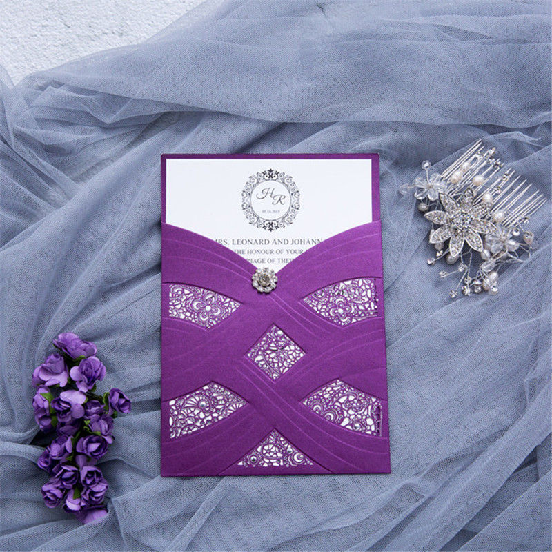Thumbnail: Luxe Card Pearl Pattern | LaserCut