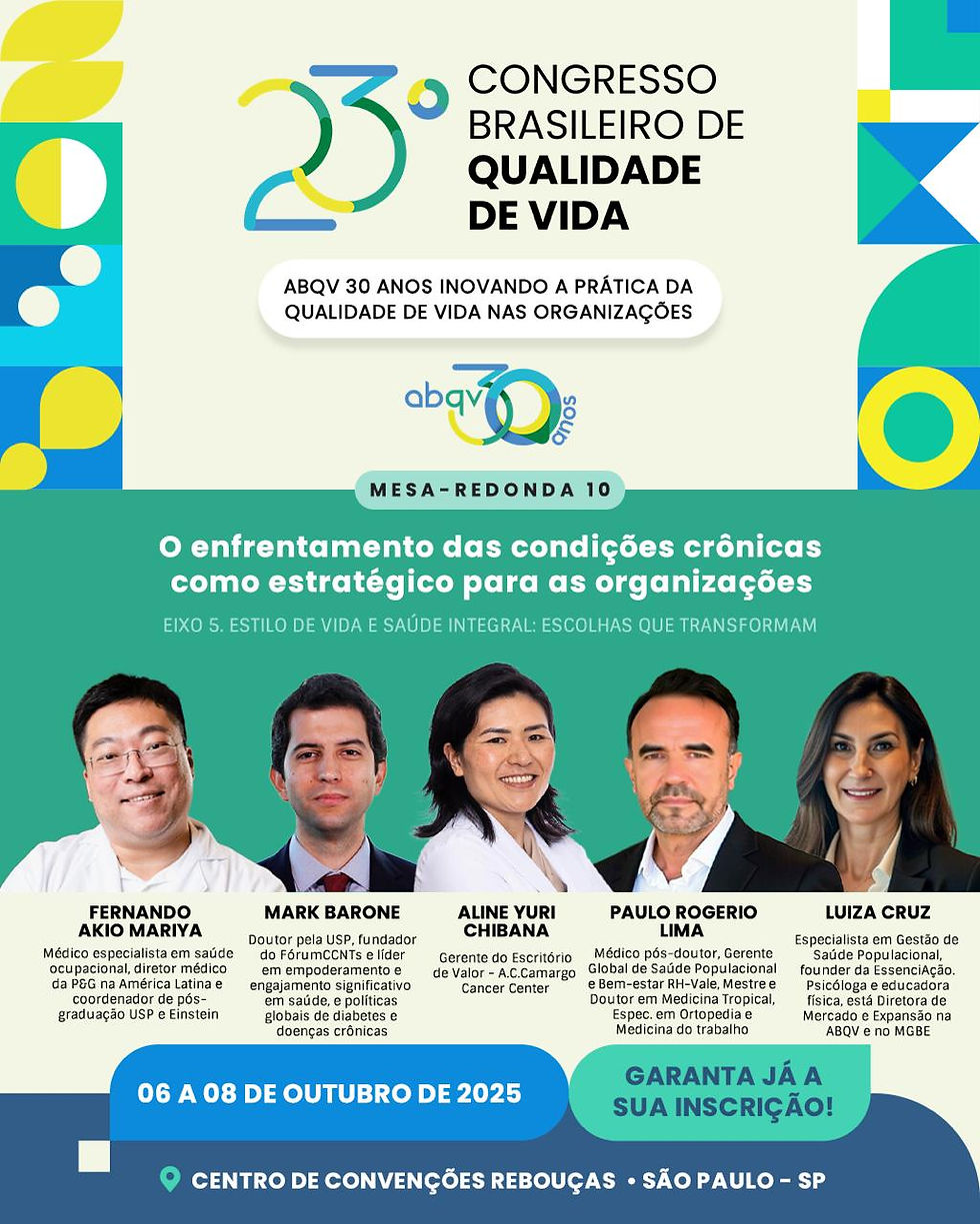 ABQV - 23º Congresso Brasileiro de Qualidade de Vida