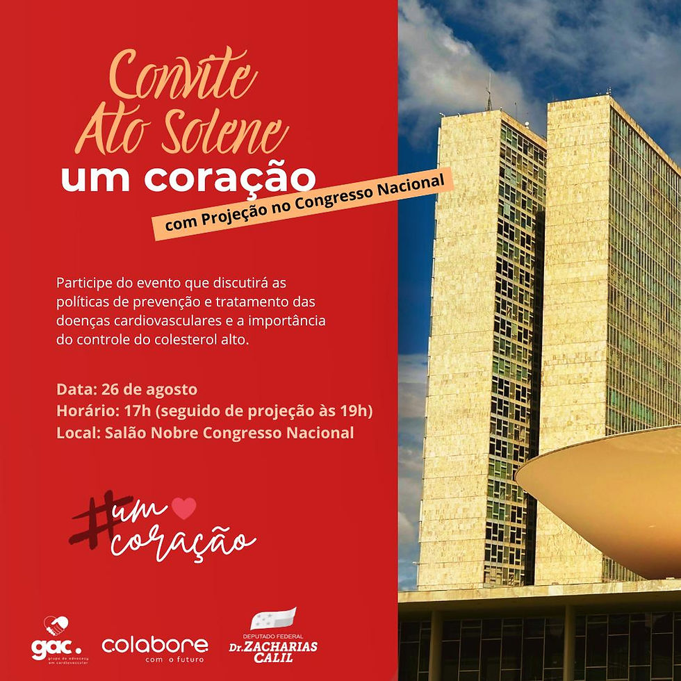 GAC/Colabore com o Futuro/SBC/Dep. Federal Zacharias Calil - Ato Solene Um Coração