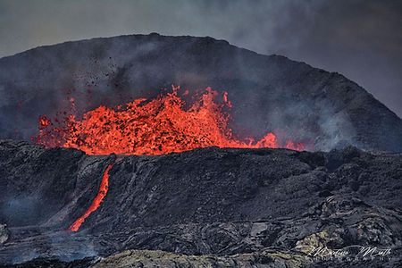 Fagradalsfjall Vulkan Iceland