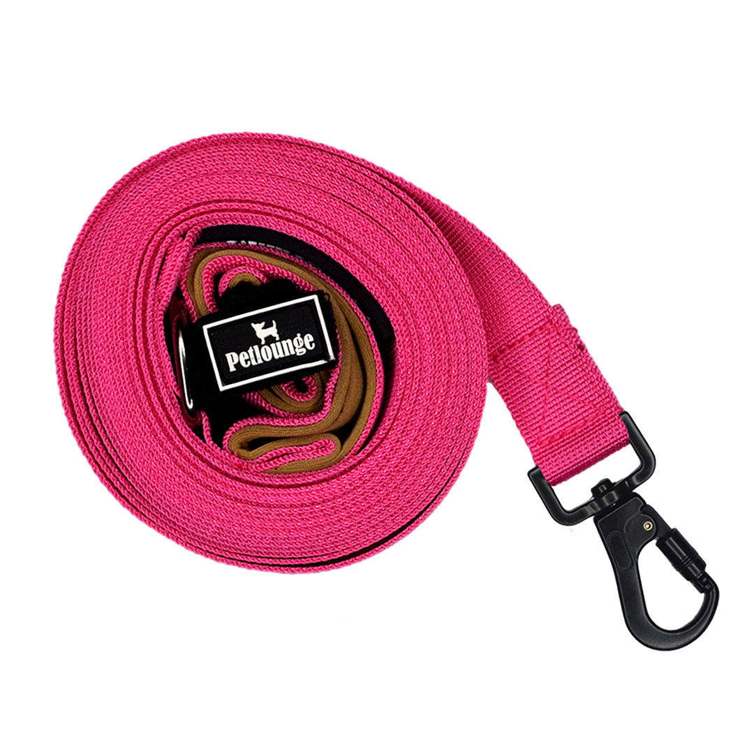 Correa Larga Perro - 3 y 5 Metros - Fucsia
