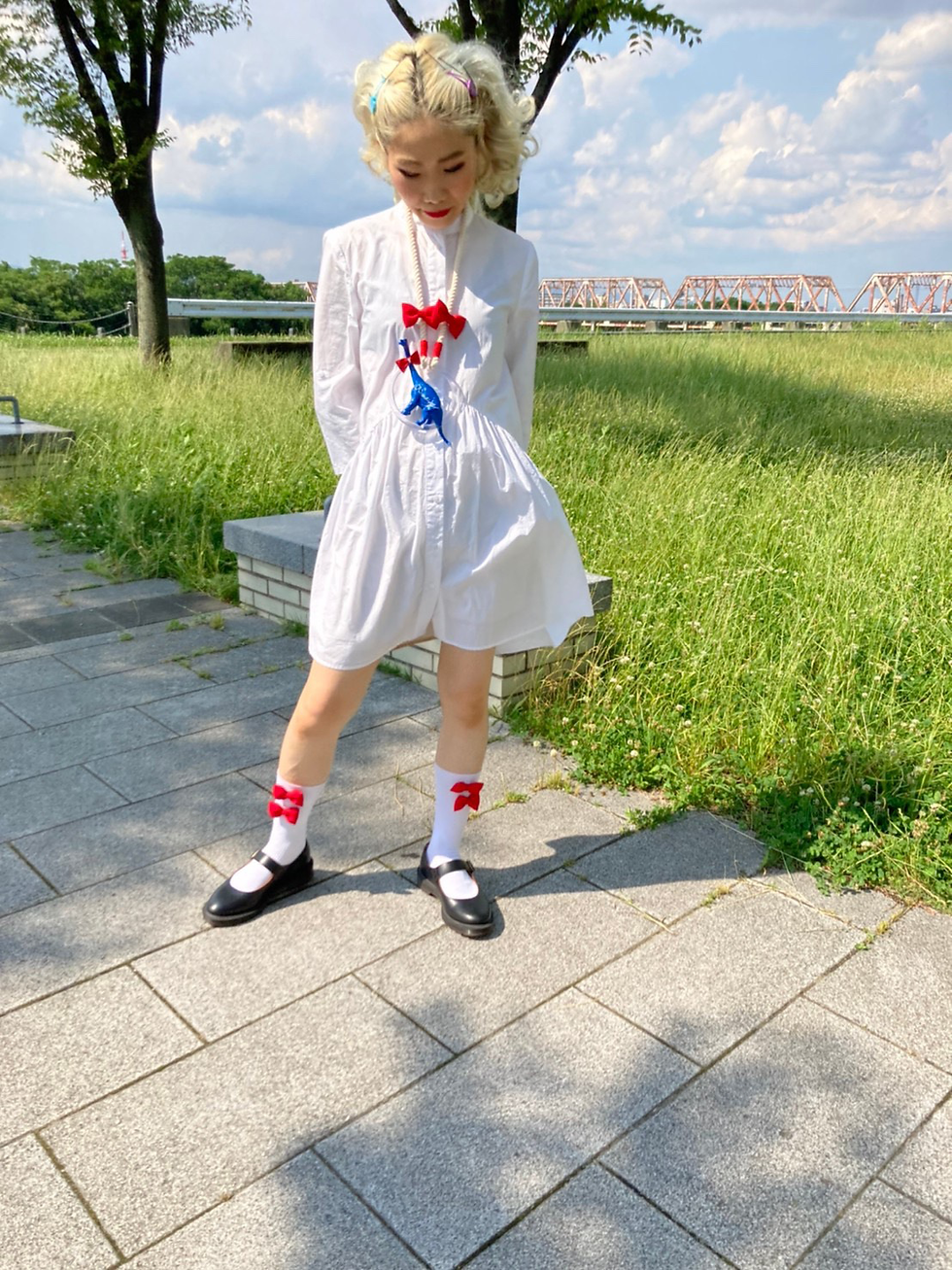 サムネイル： ぷっくりりぼんソックス