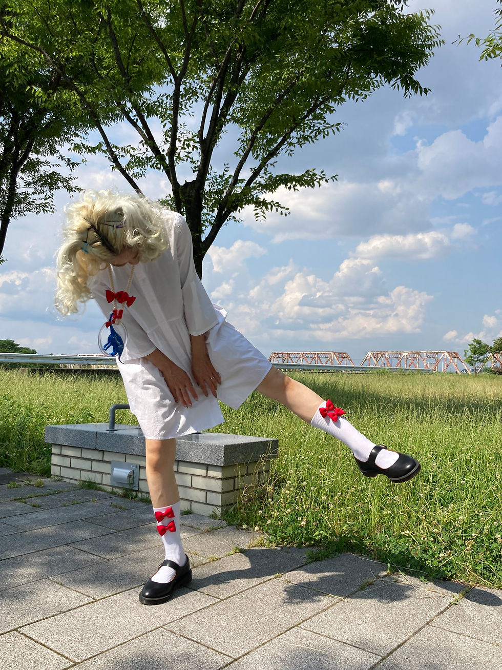 サムネイル： ぷっくりりぼんソックス