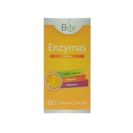 BLife Enzimas Digestivas x 60 Cáps
