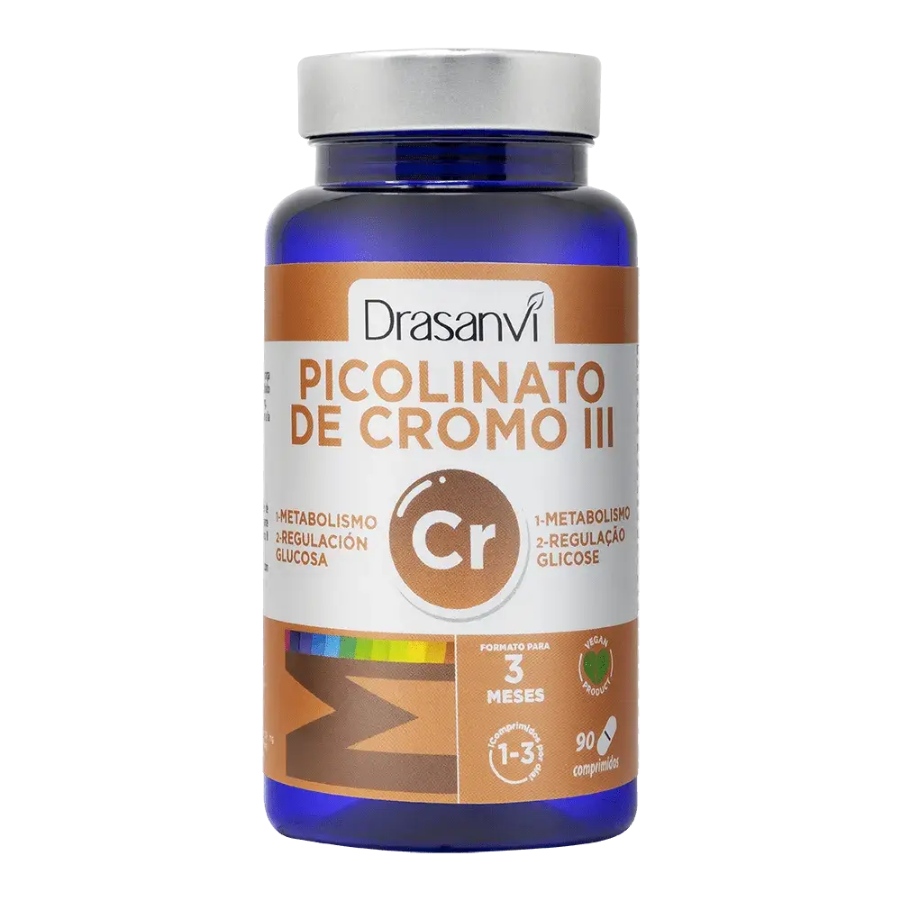 Mineral picolinato de cromo III 90 comprimidos