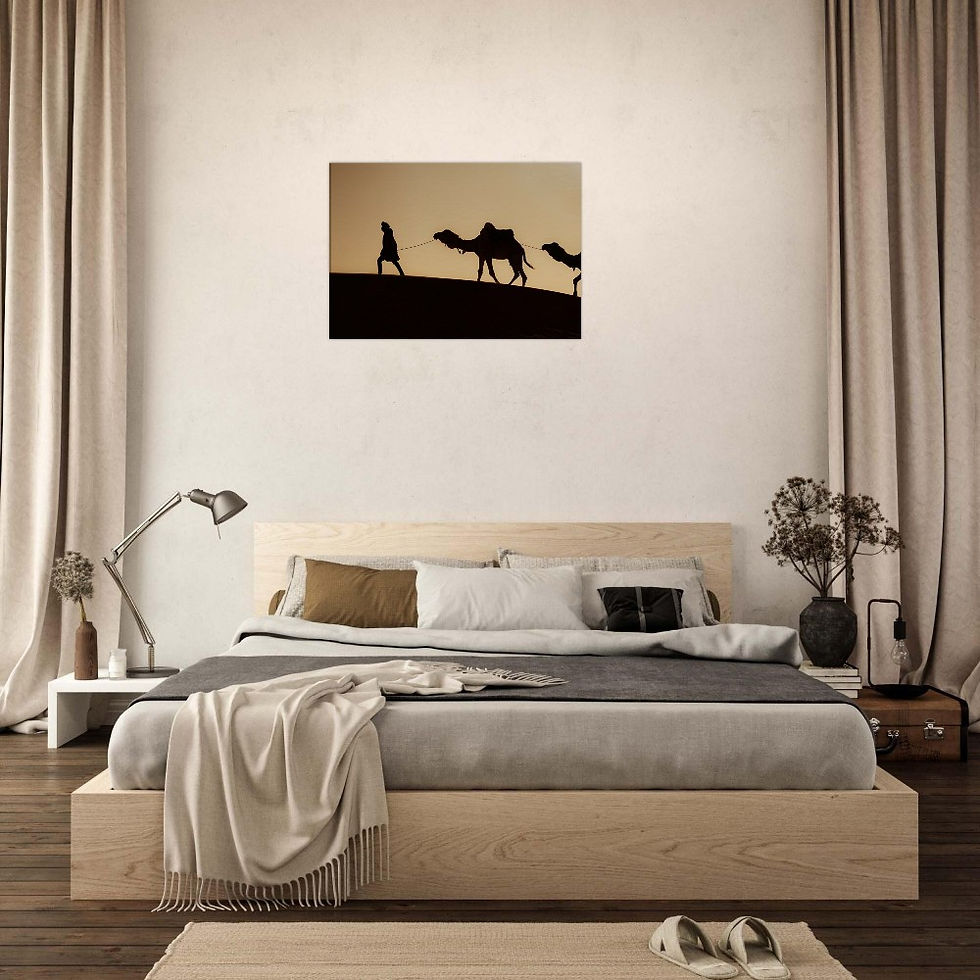 Miniatura: Ombre nel Deserto: Viaggio al Tramonto nel Sahara Marocchino
