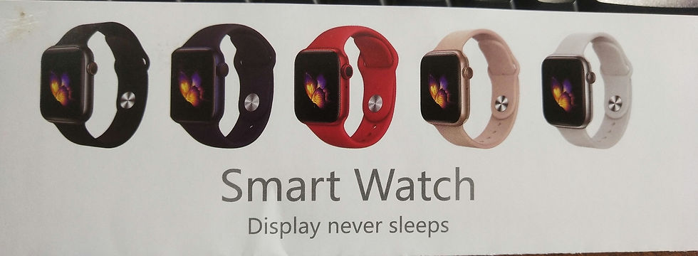 Thumbnail: O-KURE T 55 Plus Series 6 Smartwatch Smartwatch  (Black Strap, Free Size)