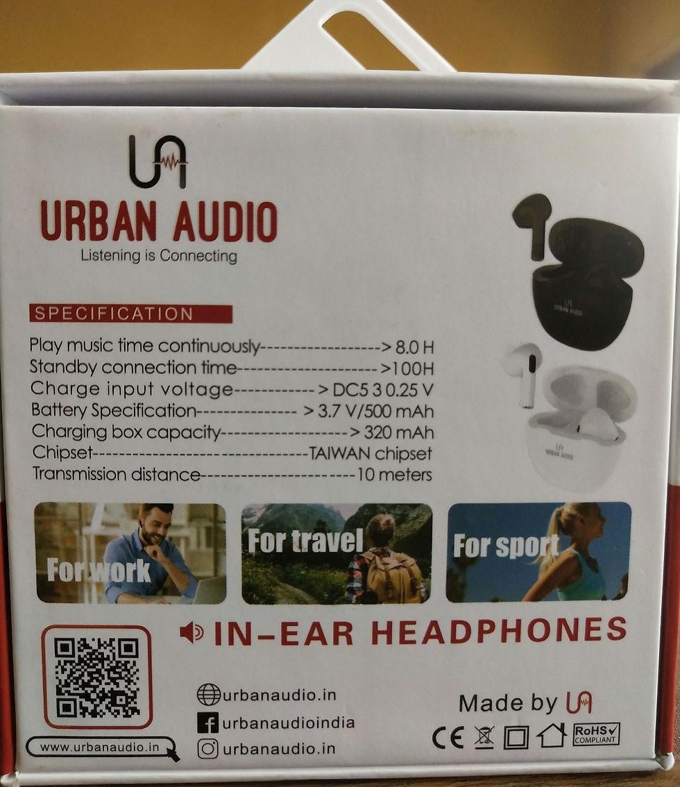 Thumbnail: Urban Audio U15 Airpods white