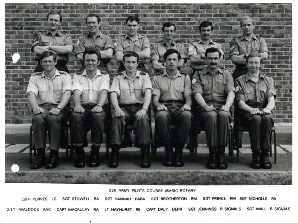 226 Army Pilot Course Initial Photo