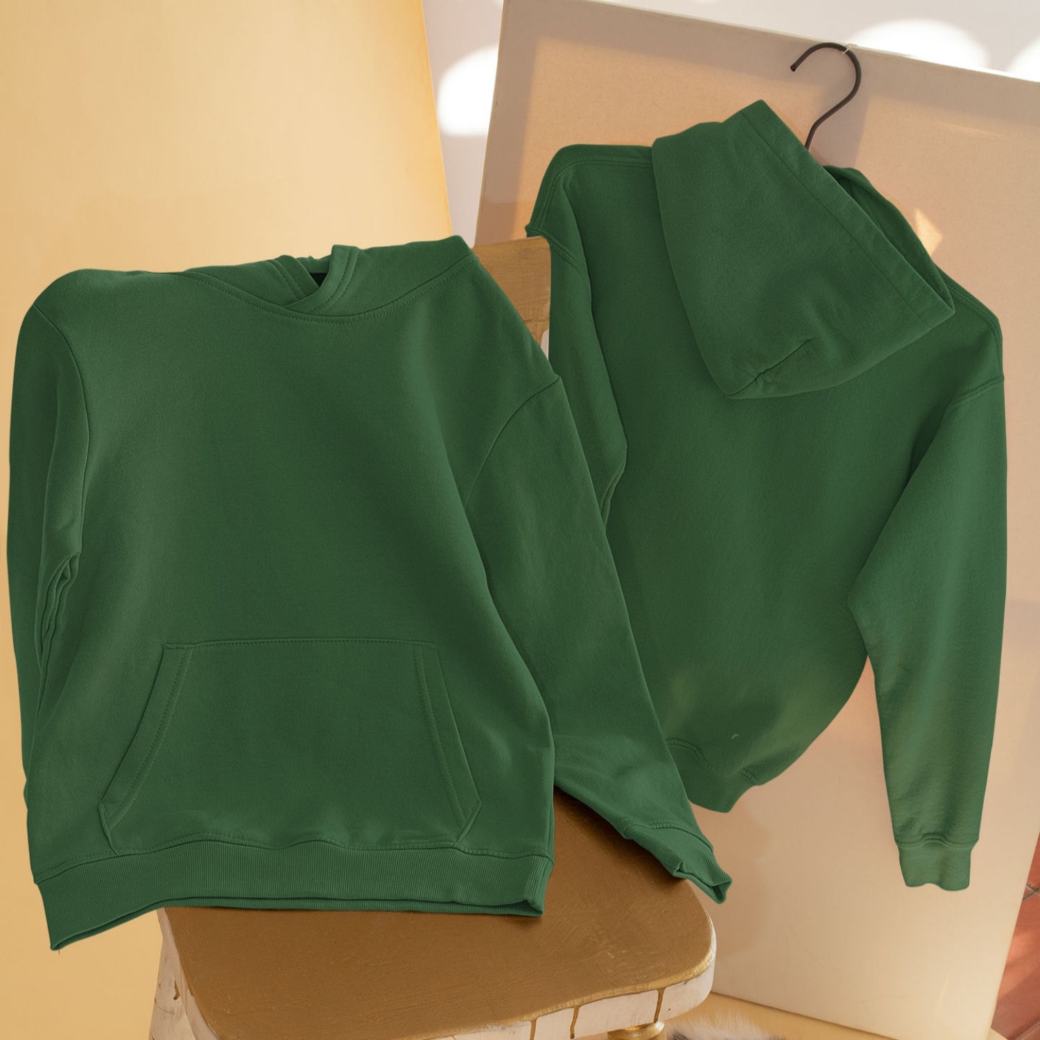 Unisex Premium Super Soft Classic Plain Hoodie