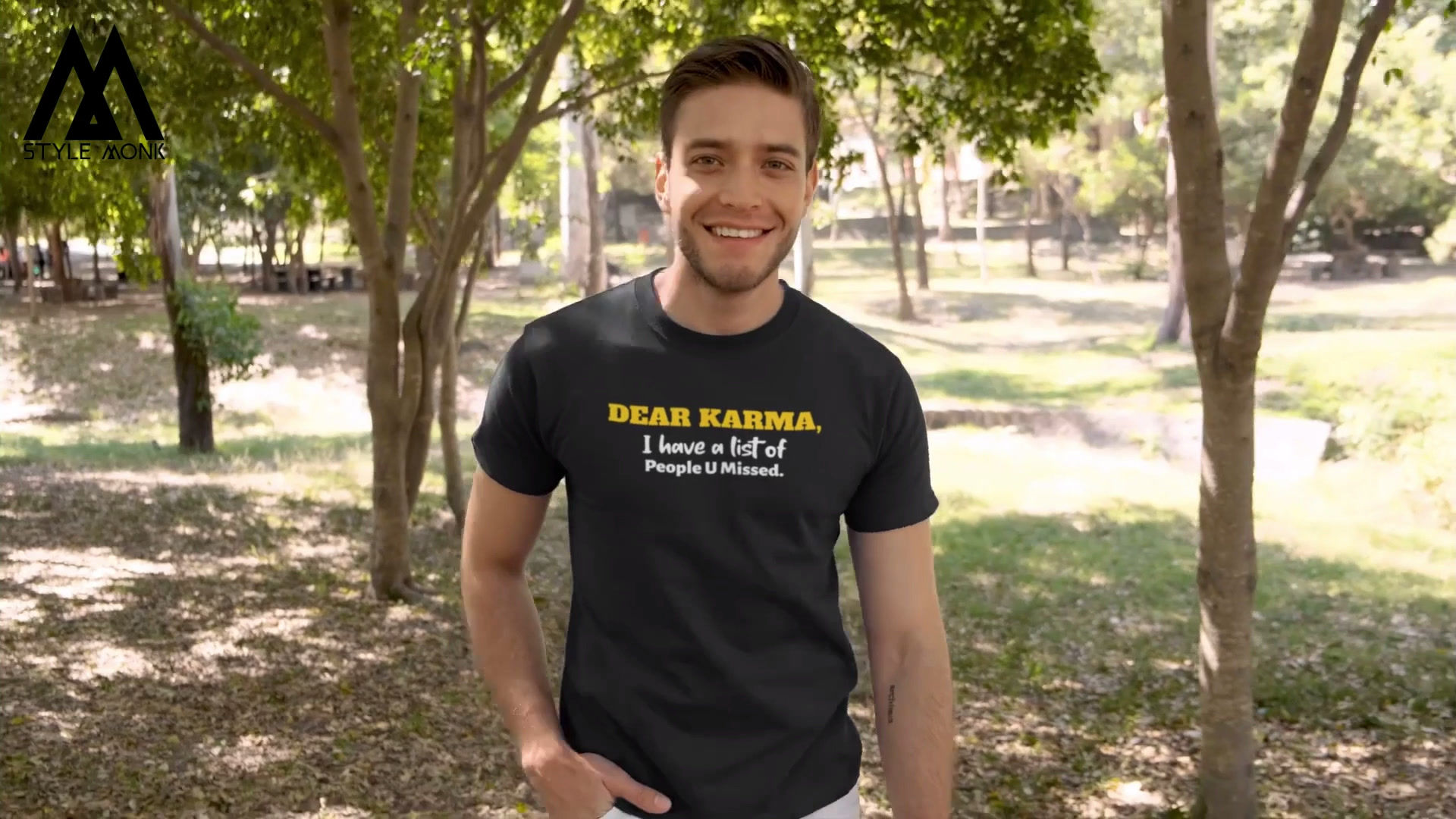"Dear Karma" Men T-Shirt