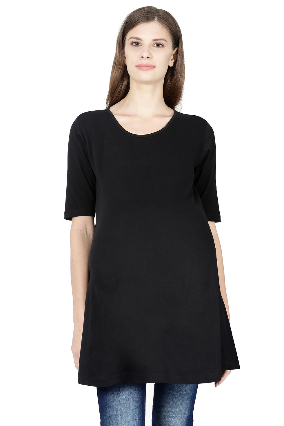 Thumbnail:  Premium Long Top Maternity T-Shirt Dress