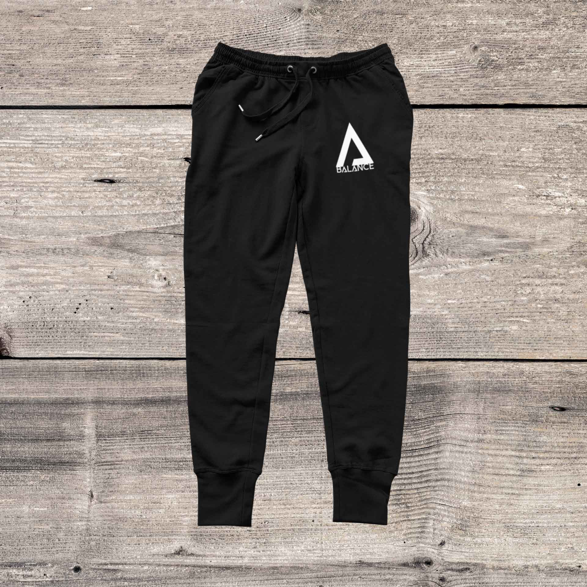 'Balance'Black Unisex Jogger