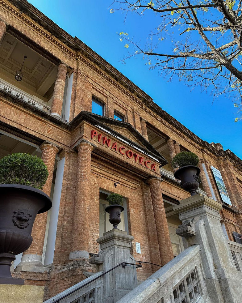 Fachada da Pinacoteca de São Paulo