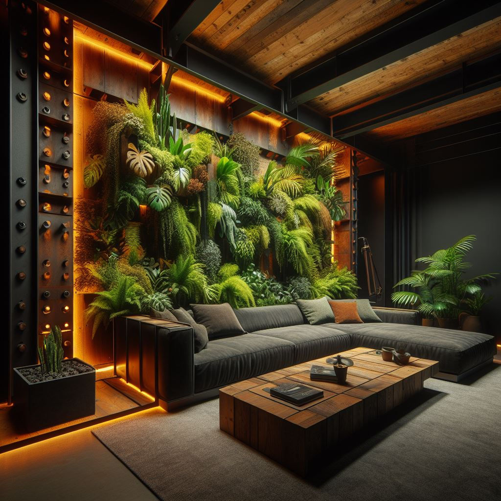 Seats / Industrial (Corten-Shu Sugi Ban)