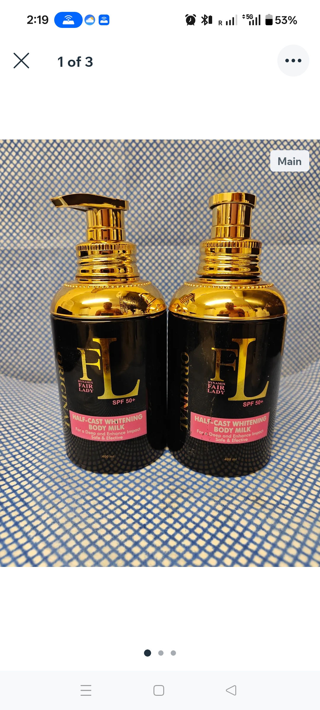 1Pc Fair Lady Glow Body Lotion