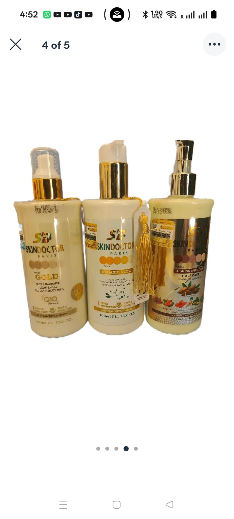 1Pc Skin Doctors Body Lotion