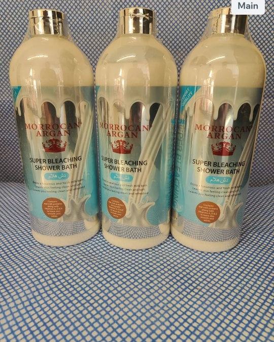 Three bottles of Alada Whitening Body Lotion