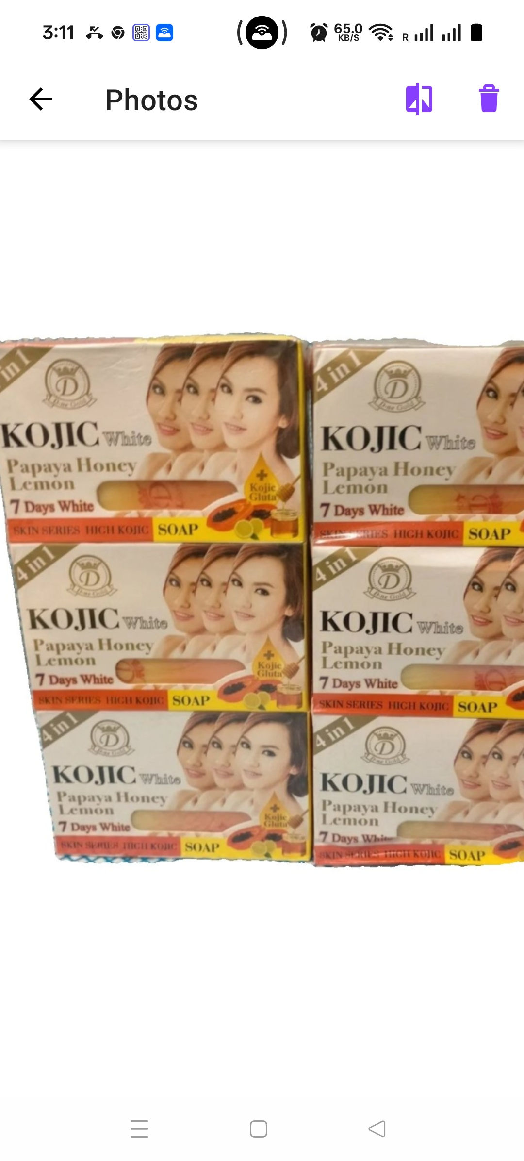 3Pcs Kojic White Glow Soap