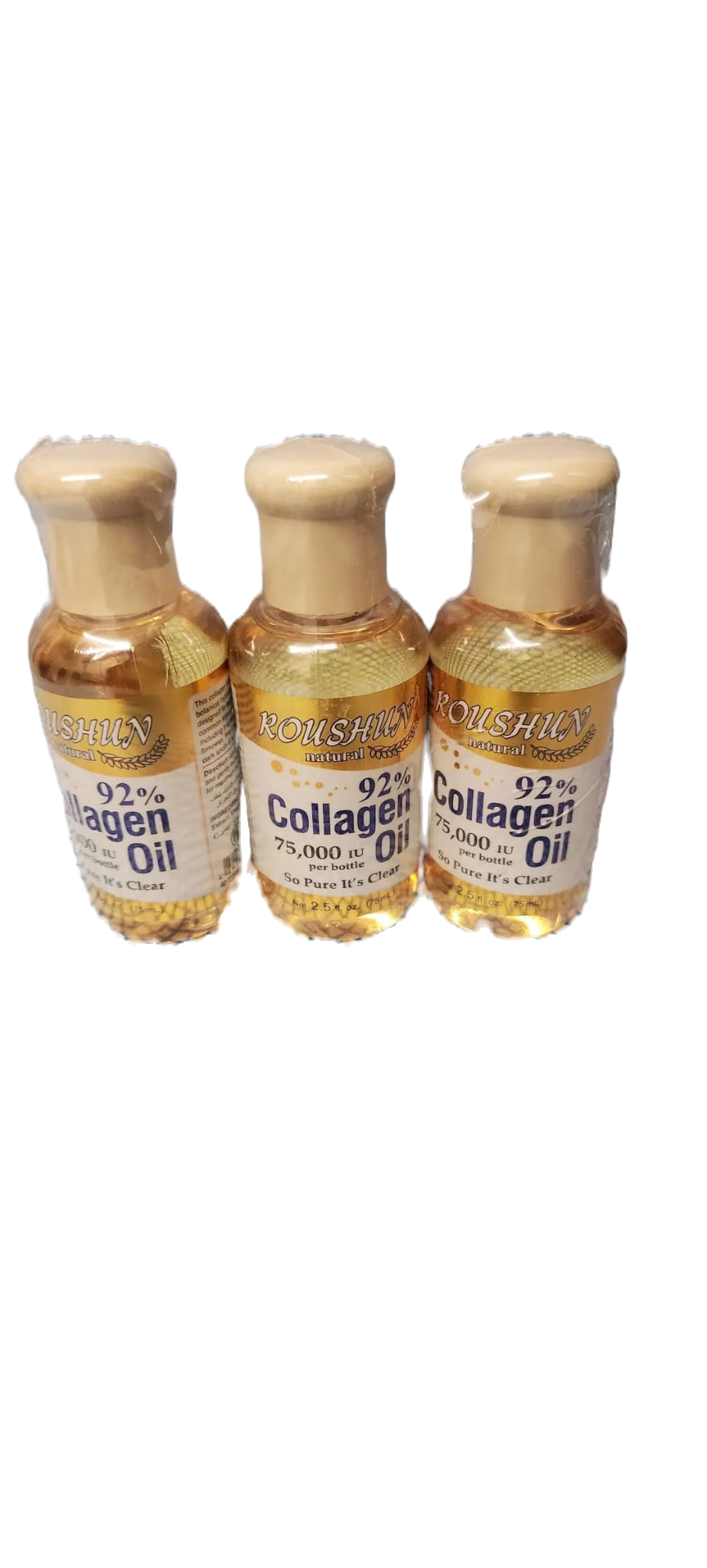 3Pcs Collagen Body Oil